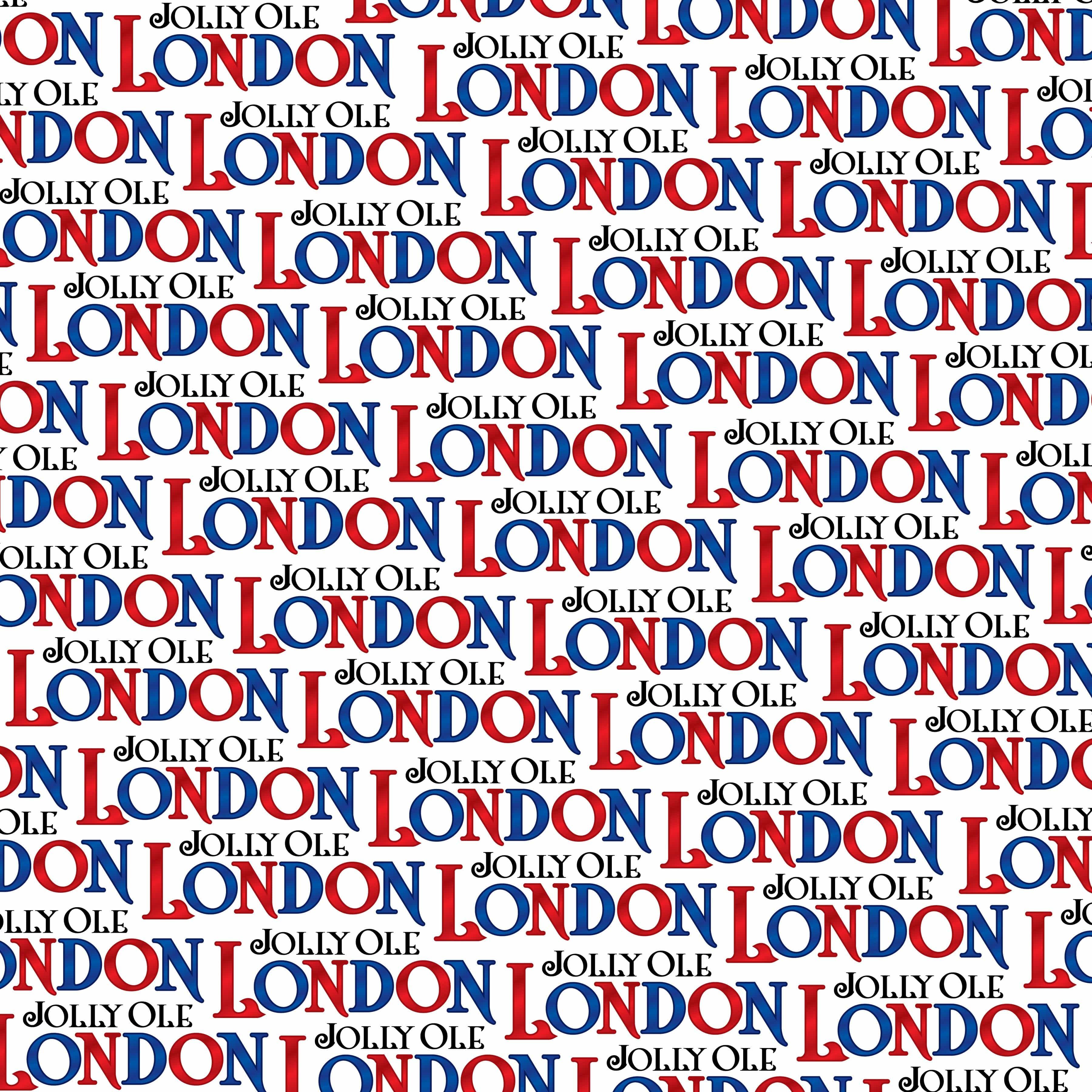 SSC Designs | Jolly Ole London Jolly Ole London Scrapbook Paper