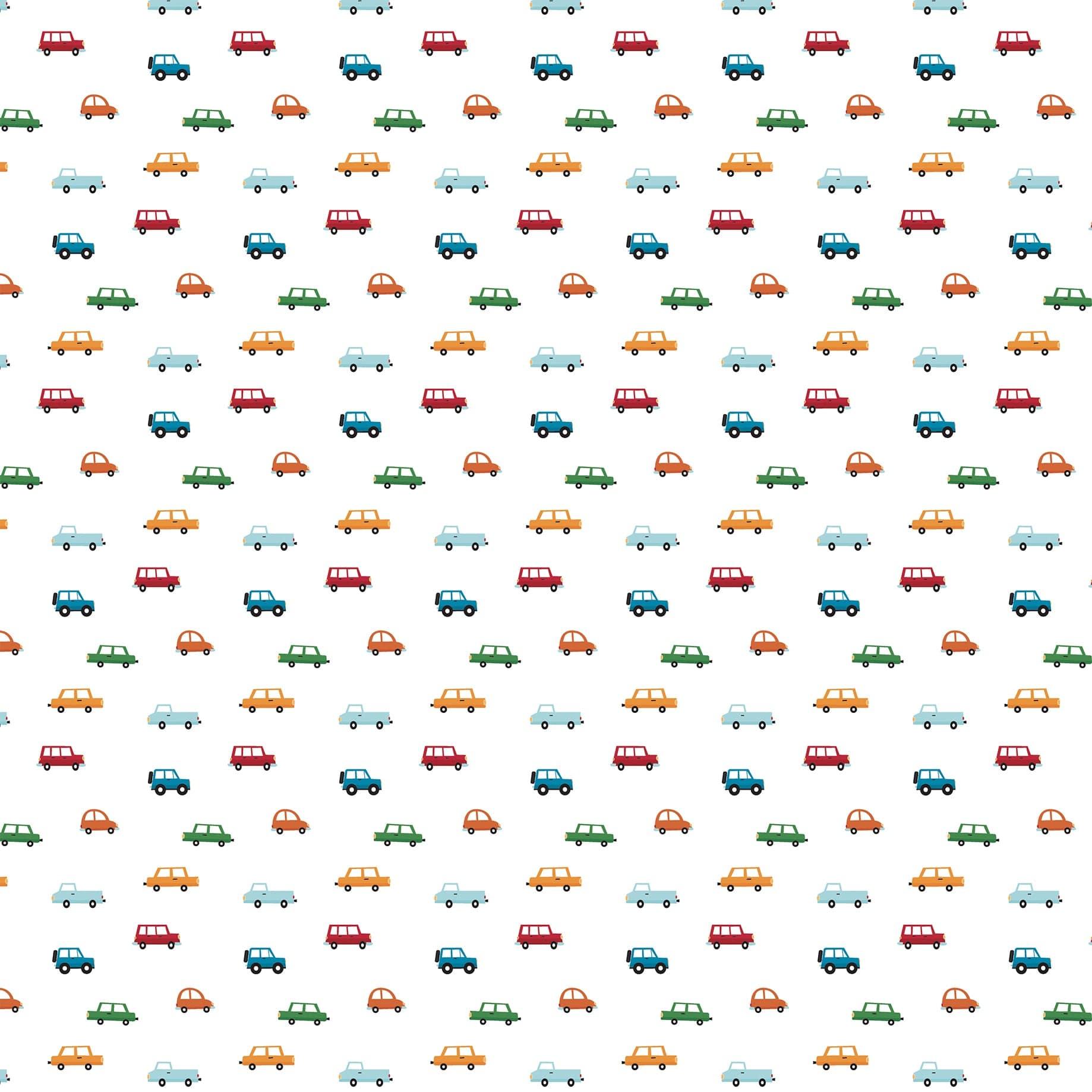 Play All Day Boy Collection Traffic 12 x 12 Double-Sided Scrapbook Paper by Echo Park Paper - Scrapbook Supply Companies