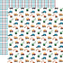 Play All Day Boy Collection Construction Zone 12 x 12 Double-Sided Scrapbook Paper by Echo Park Paper