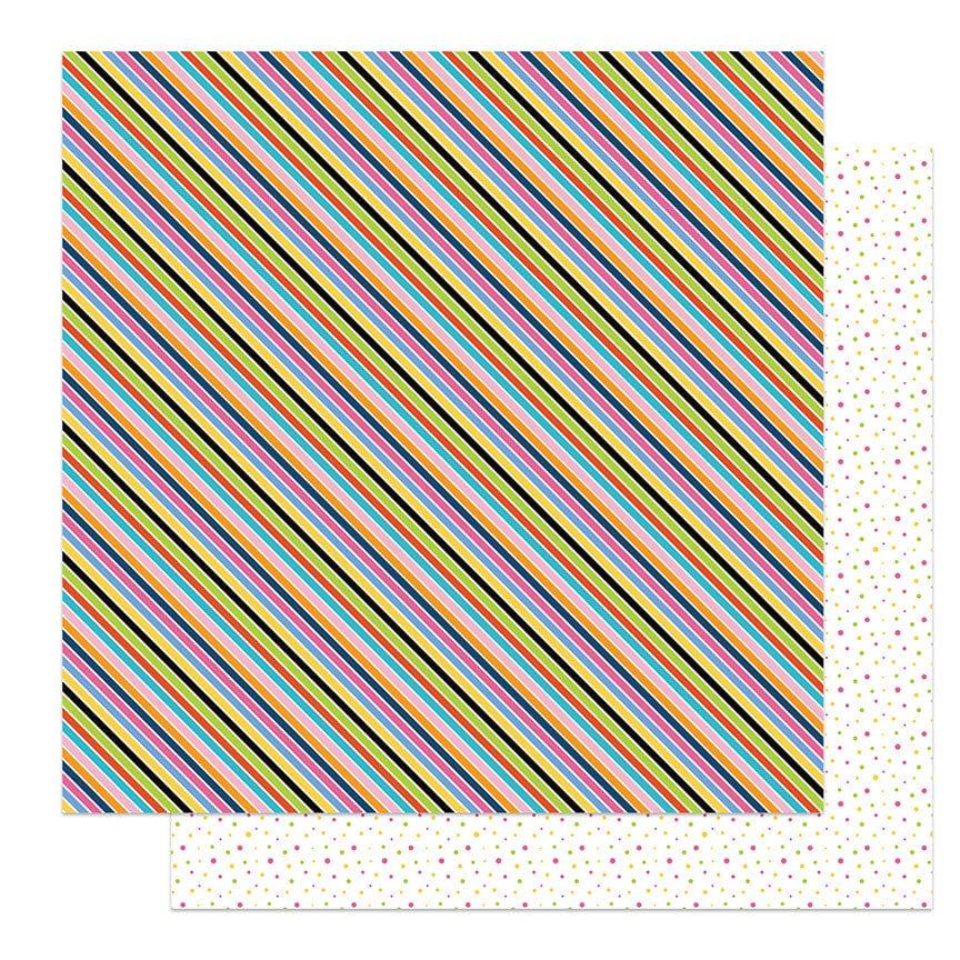 Snail Mail Collection Danke 12 x 12 Double-Sided Scrapbook Paper by Photo Play Paper