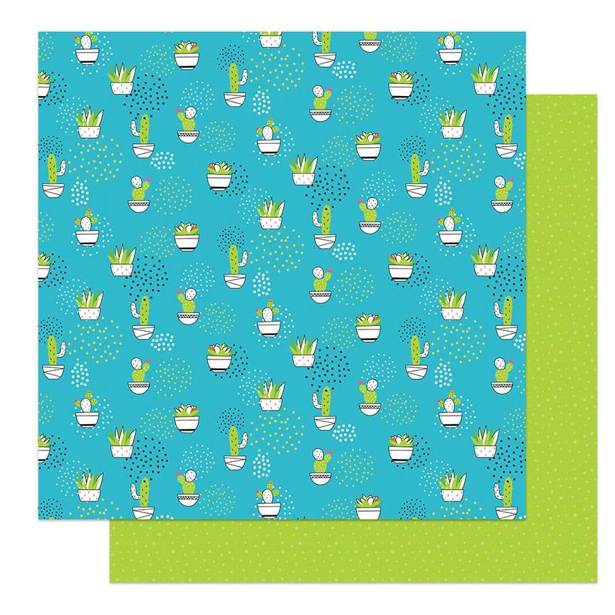 Snail Mail Collection Gracias 12 x 12 Double-Sided Scrapbook Paper by Photo Play Paper