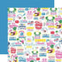 I Love Summer Collection The Best Of Summer 12 x 12 Double-Sided Scrapbook Paper by Echo Park Paper