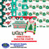 Ugly Christmas Sweater 12 x 12 Scrapbook Paper & Embellishment Kit by SSC Designs