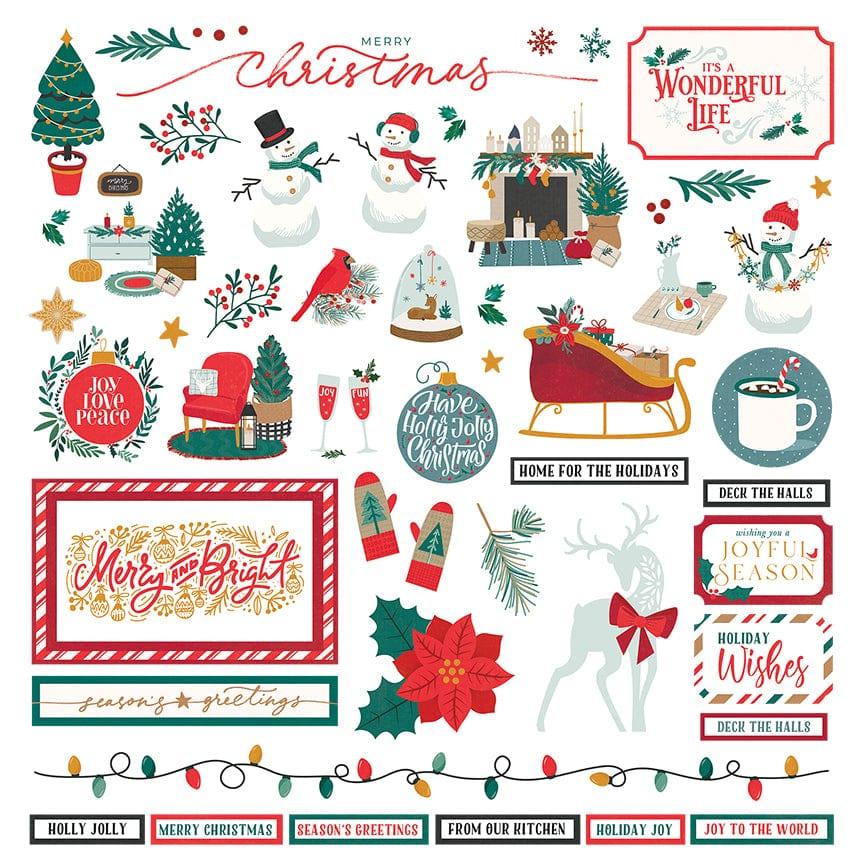 It's A Wonderful Christmas Collection 12 x 12 Paper & Sticker Collection Pack by Photo Play Paper - Scrapbook Supply Companies